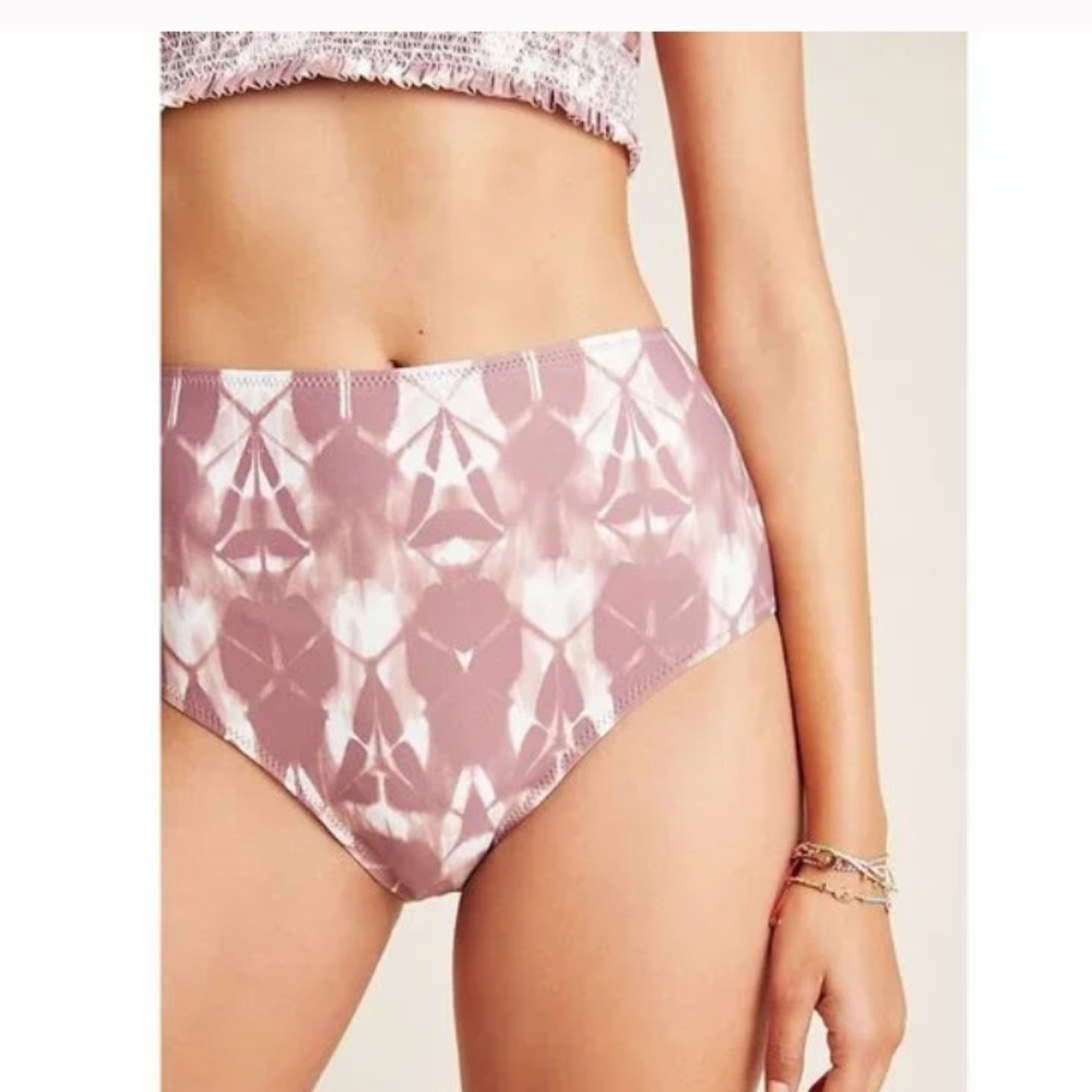 Anthropologie Rayna High-Waisted Bikini Briefs